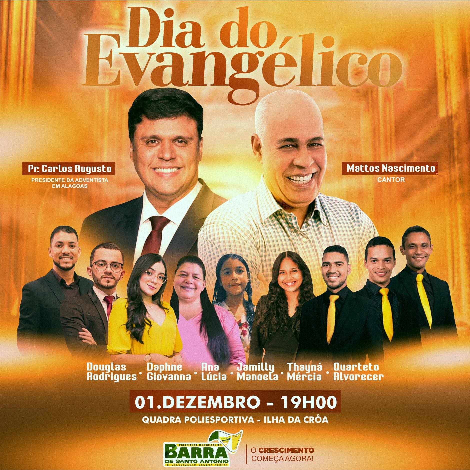 Prefeitura Municipal de Roteiro / AL  O Dia do Evangélico é comemorado  anualmente em 30 de novembro