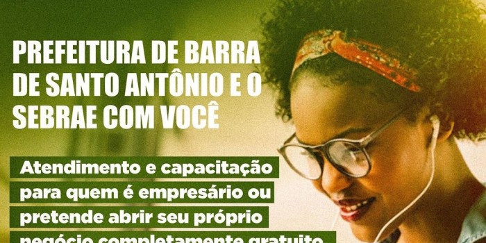Barra de Santo Antônio: Prefeitura e Sebrae realizam curso para fortalecer empreendedorismo local.