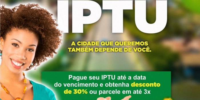 IPTU 2022: Prefeitura da Barra de Santo Antônio oferece desconto de 30% para pagamentos em cota única