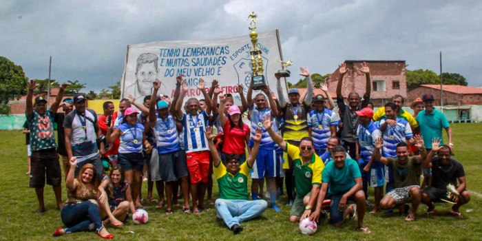 A Prefeitura da Barra de Santo Antônio investe no esporte e realiza o Campeonato Municipal Quarentões Master