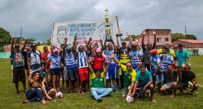 A Prefeitura da Barra de Santo Antônio investe no esporte e realiza o Campeonato Municipal Quarentões Master