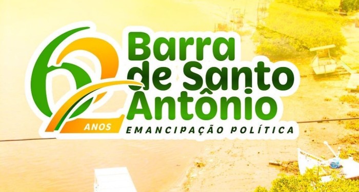 Barra de Santo Antônio celebra 62 anos de Emancipação Política com várias conquistas; confira a programação