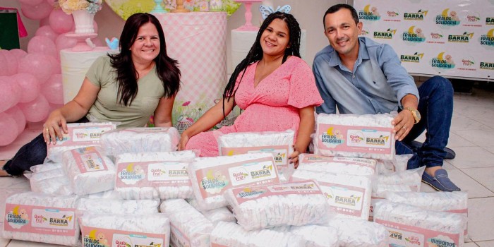 PREFEITURA MUNICIPAL DA BARRA DE SANTO ANTÔNIO EM PARCERIA COM A EMPRESA QUALY FRUT POLPAS PROMOVEM EVENTO DE LANÇAMENTO DO PROJETO FRALDA SOLIDÁRIA