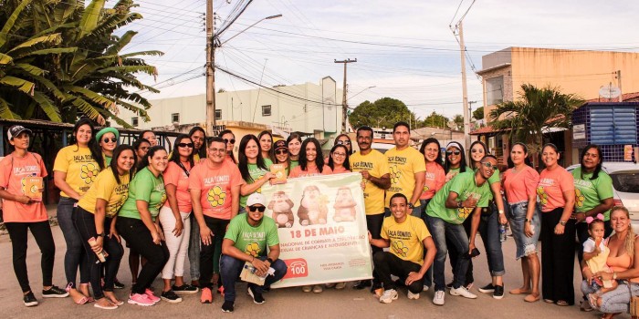 Barra de Santo Antônio: Prefeita Lívia Carla participa de passeata em Combate à Violência Sexual de Crianças e Adolescentes