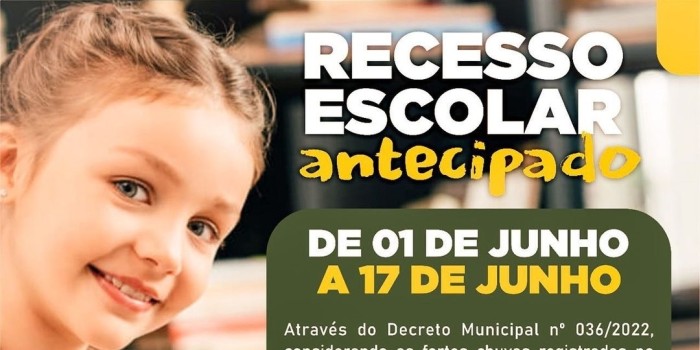 Chuvas Fortes: Antecipação de Férias Escolares em Barra de Santo Antônio