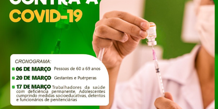 Barra de Santo Antônio inicia a 2º Campanha Nacional de Vacinação contra a Covid-19