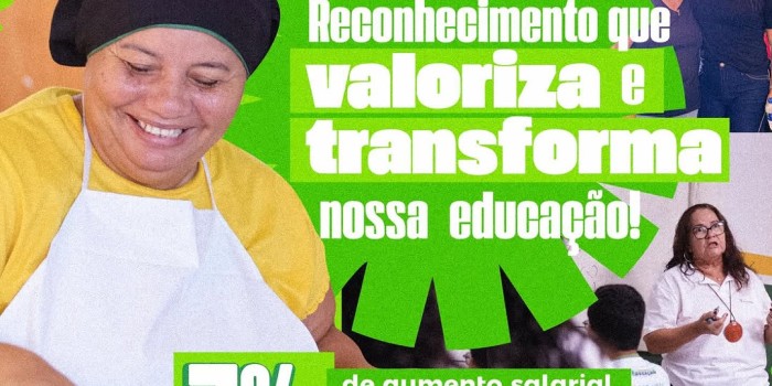 Prefeita Lívia Carla anuncia reajuste salarial de 7% para servidores da Educação em Barra de Santo Antônio
