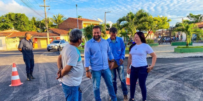 Novo asfalto traz benefícios à comunidade da Barra de Santo Antônio: prefeitura e governo do estado se unem em prol do bem-estar dos moradores