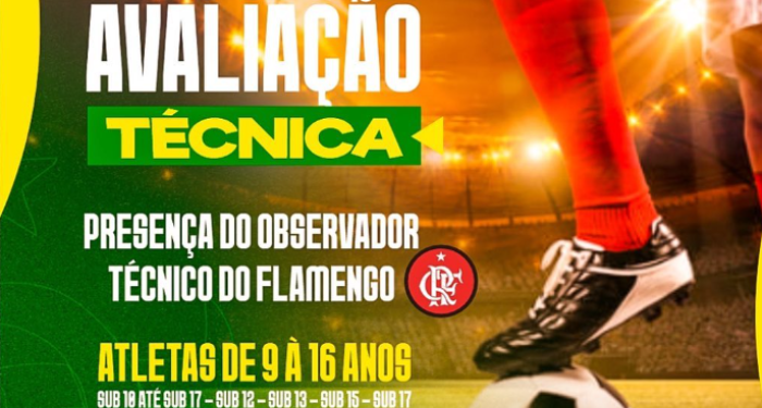 Peneirão do Flamengo em Barra de Santo Antônio