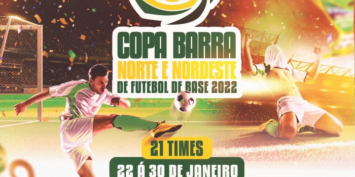 ESPORTE: A Prefeitura da Barra de Santo Antônio realizará a Copa Barra Norte e Nordeste de Futebol de Base; Confira a programação.
