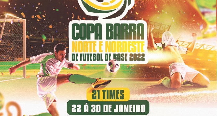 ESPORTE: A Prefeitura da Barra de Santo Antônio realizará a Copa Barra Norte e Nordeste de Futebol de Base; Confira a programação.