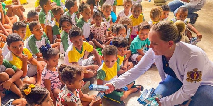 CUIDANDO DO POVO: Prefeitura da Barra de Santo Antônio promove ações preventivas com crianças da Fazenda Santa Rosa
