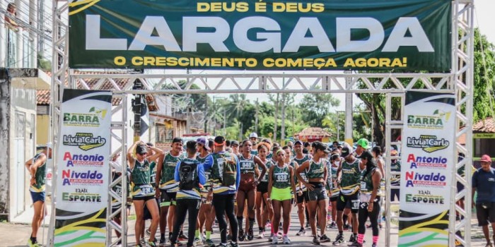 Prefeitura da Barra de Santo Antônio realizou  primeira edição do circuito lagunar 