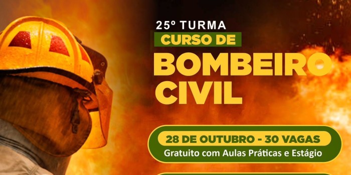 CURSO PROFISSIONALIZANTE: Prefeitura da Barra de Santo Antônio abre inscrições para curso de Bombeiro Civil.